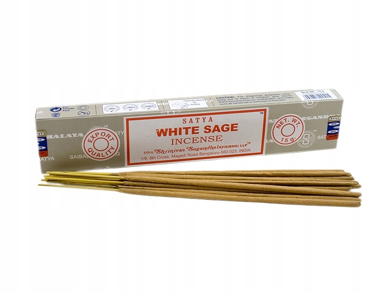 BIAŁA SZAŁWIA NAG CHAMPA NATURALNE KADZIDŁO 15g