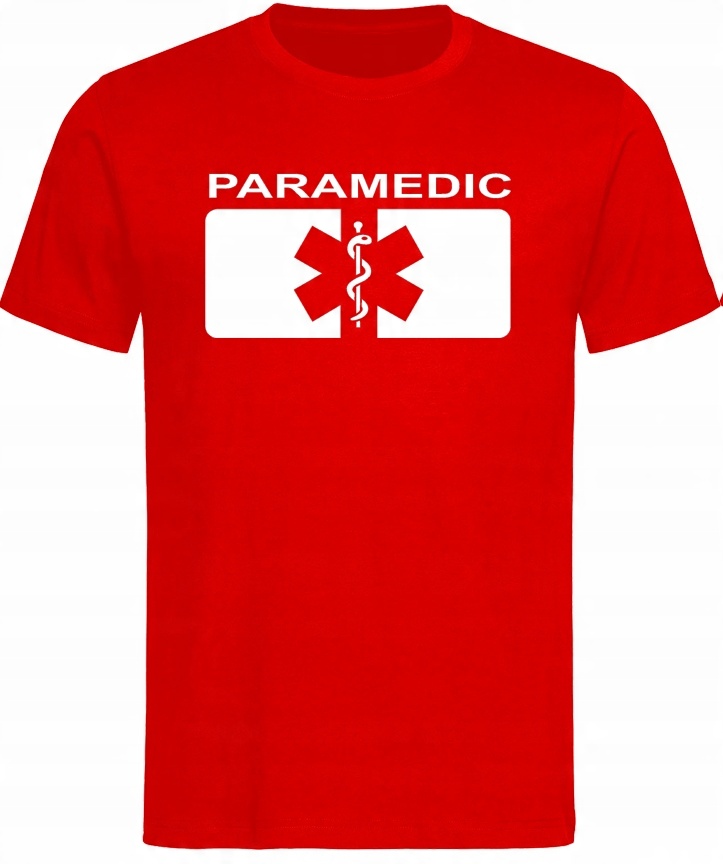 

Koszulka z nadrukiem Paramedic, Paramedic męska