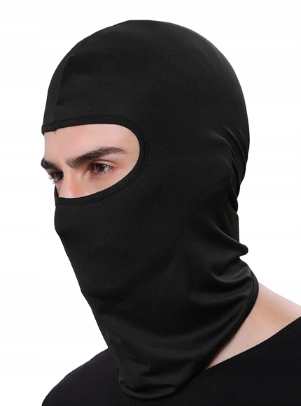 

Kominiarka motocyklowa pod kask lekka bawełna Mask