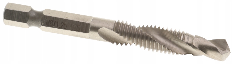 

Gwintownik Wiertło Gwintujące M8 X1,25HSS Gwint