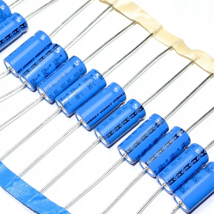 

330uF 25V 85' osiowy Vishay 9x19mm [1szt] #N8C