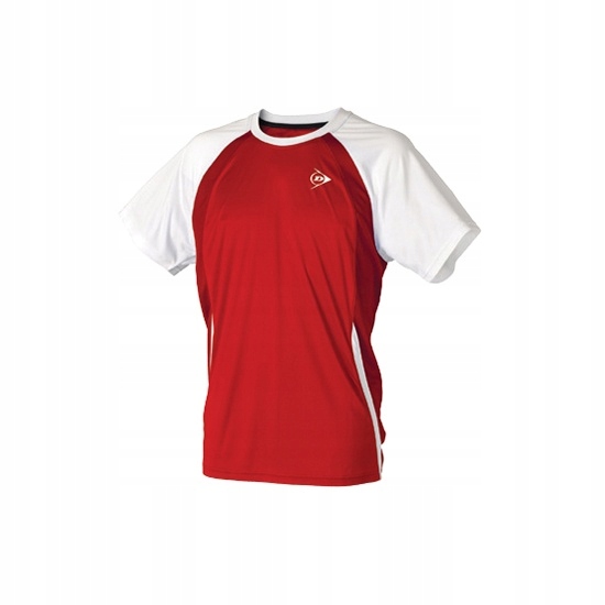 Koszulka Dunlop Club Crew Tee Men Red S