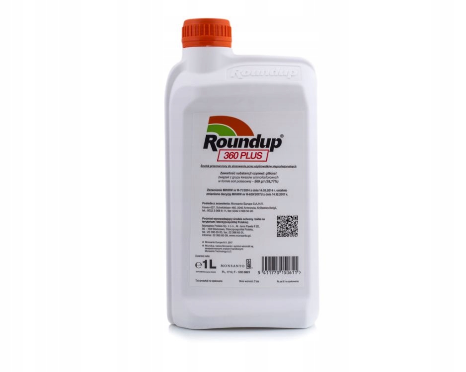 Monsanto Roundup Plus 360 SL 1l Chwasty Randap