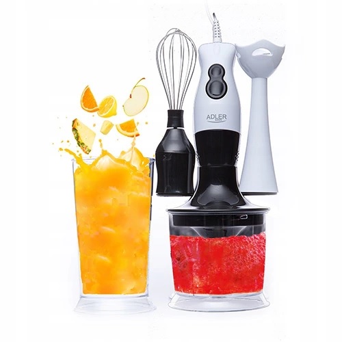

Adler Blender ręczny + zestaw 200W Ad 4605
