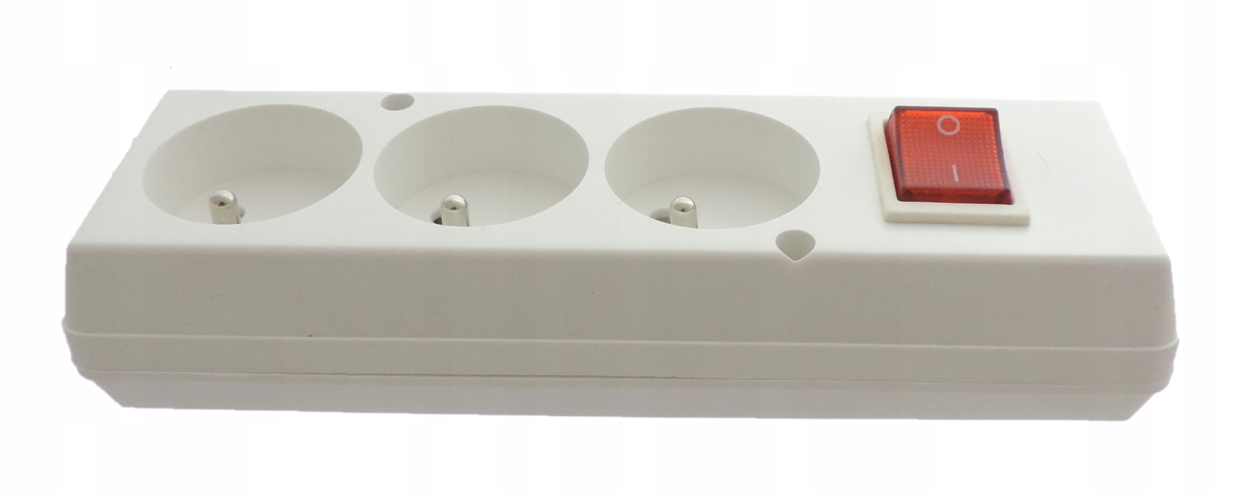 LISTWA ZASILAJĄCA PRZEDŁUŻACZ WYŁĄCZNIK 3 GNIAZDA