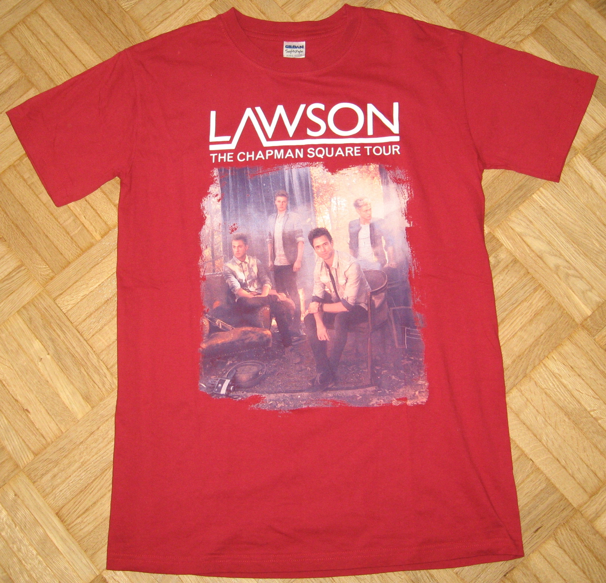 LAWSON-The Chapman Squarte Tour 2013 koszulka _M Marka Gildan