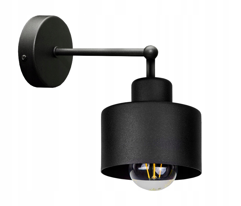 KINKIET ŚCIENNY NOWOCZESNY RETRO LOFT EDISON LED Marka Glimex