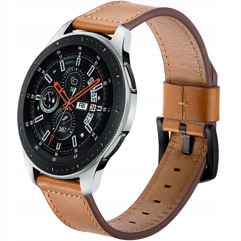 

Skórzany Brązowy pasek Samsung Galaxy Watch 46MM
