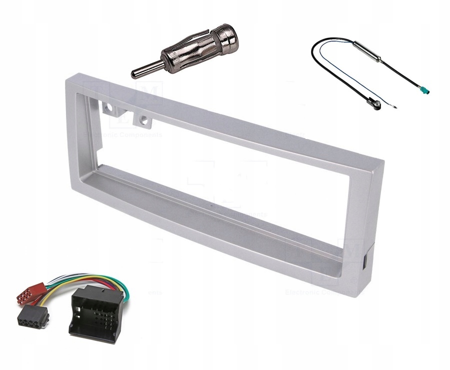 Zestaw do radia CITROEN C5 PEUGEOT 407 SREBRNA