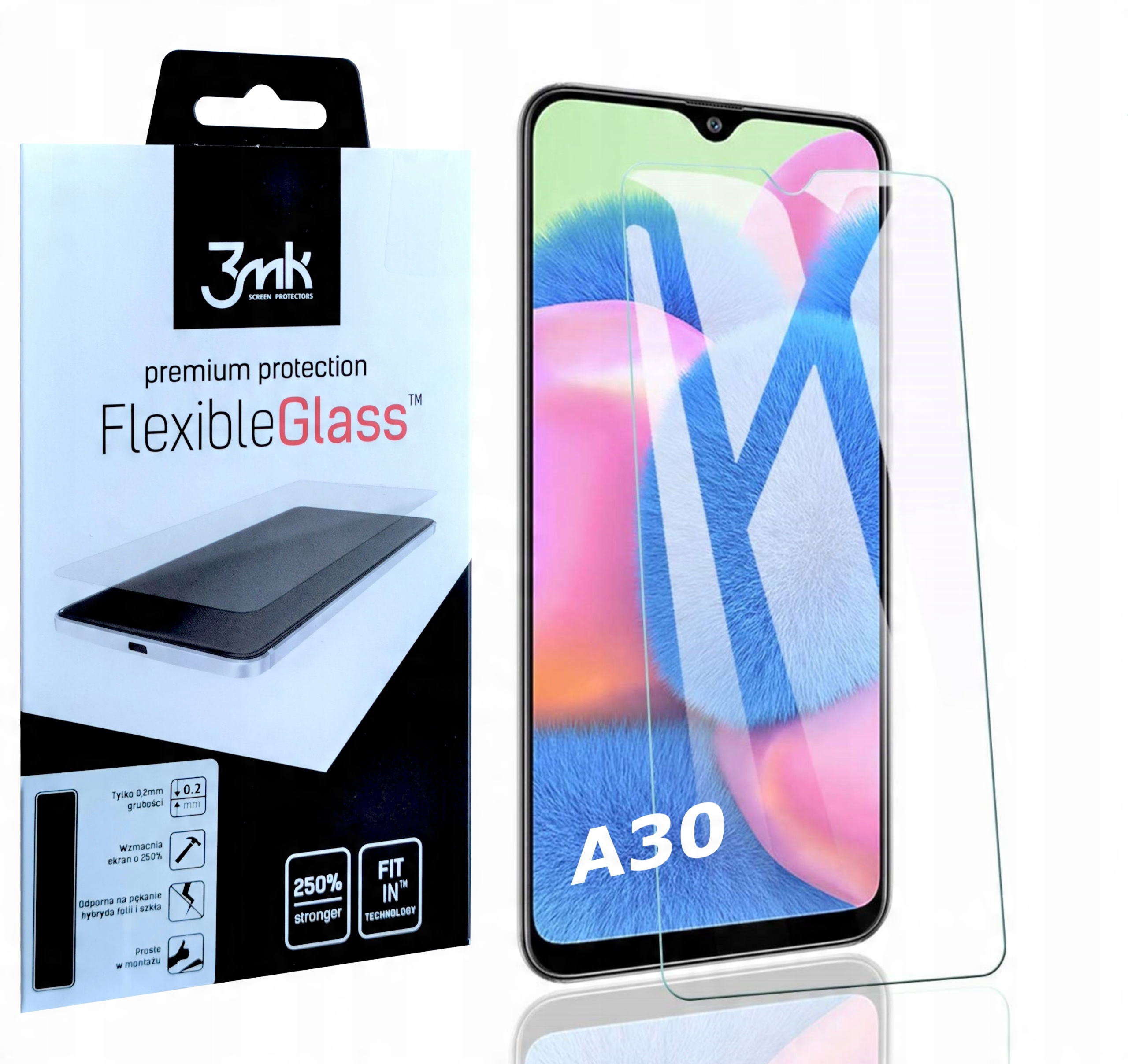 

3MK Flexible Glass Szkło Hybrydowe Galaxy A30