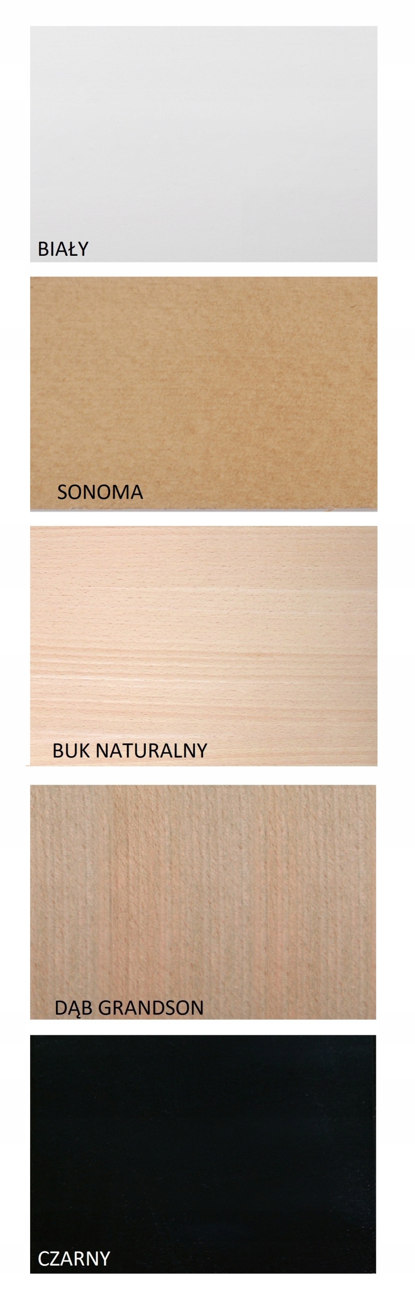 CZARNY ZESTAW Z BLATEM DĄB NATURALNY DO JADALNI Szerokość siedziska 43 cm