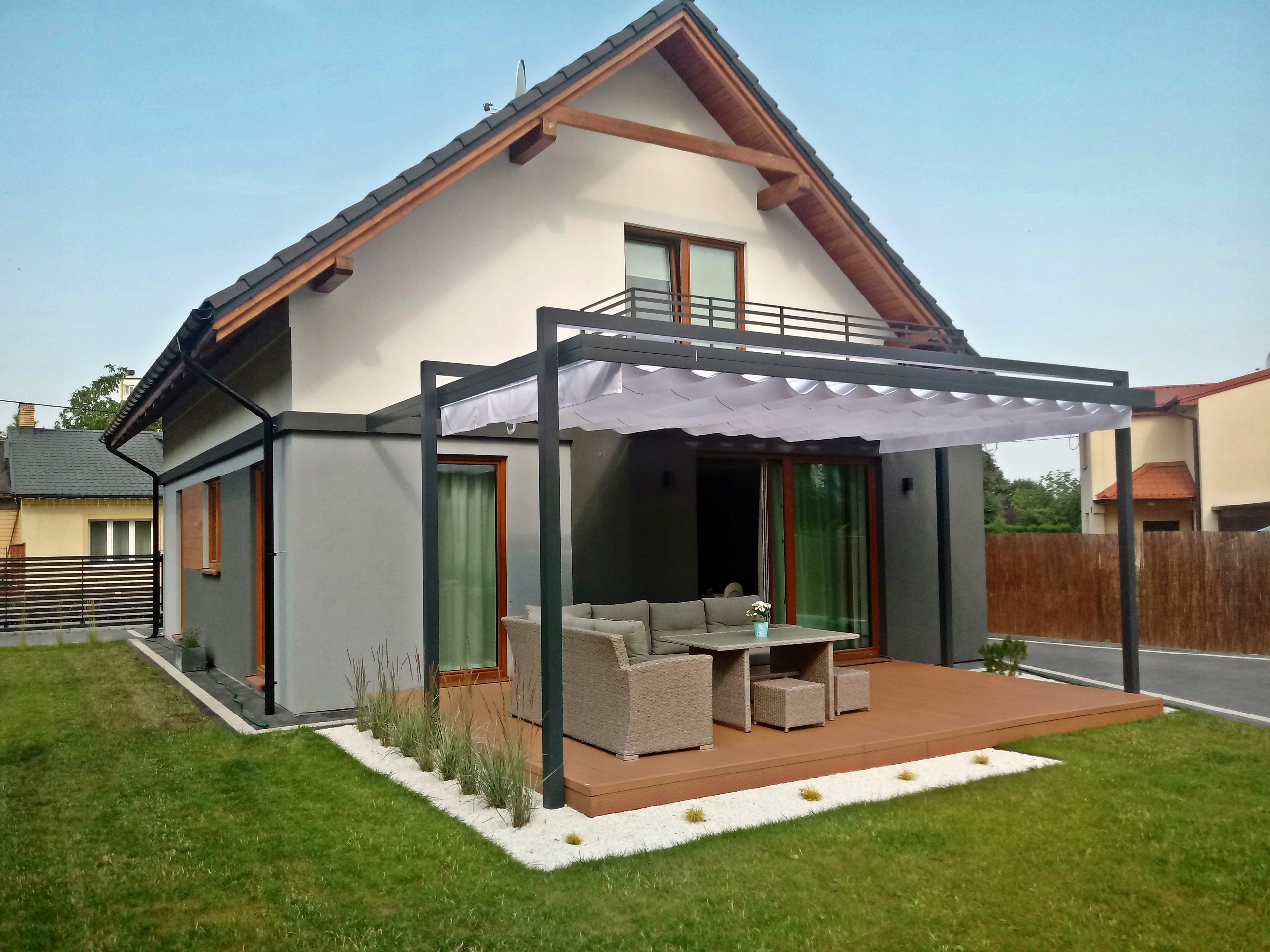 ROLETA RZYMSKA PRZECIWSŁONECZNA WODOSZCZELNA ROZSUWANA ZWIJANA DACH 2,5x3m Marka Sun Shade