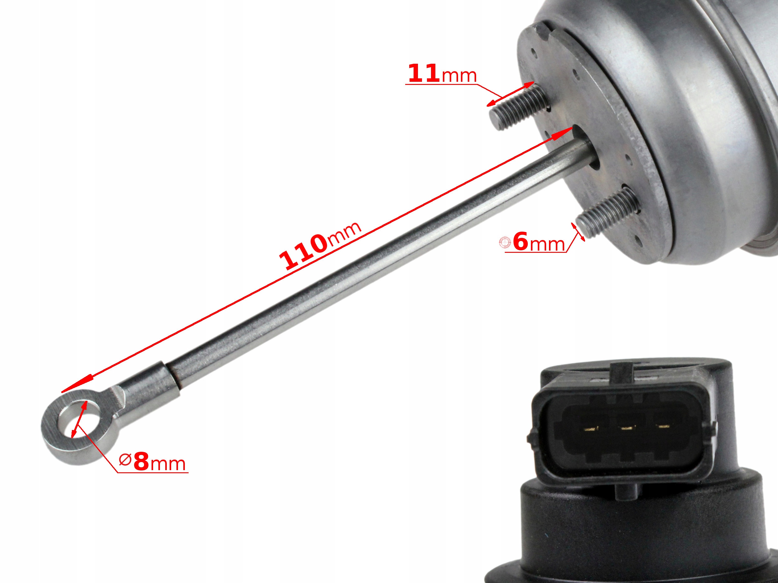 ZAWÓR NASTAWNIK GRUSZKA TURBINY 3.0HDI 177KM 110MM Producent części Inny