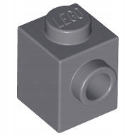 

Lego 87087 4558955 Klocek Ciemno szary New 2szt