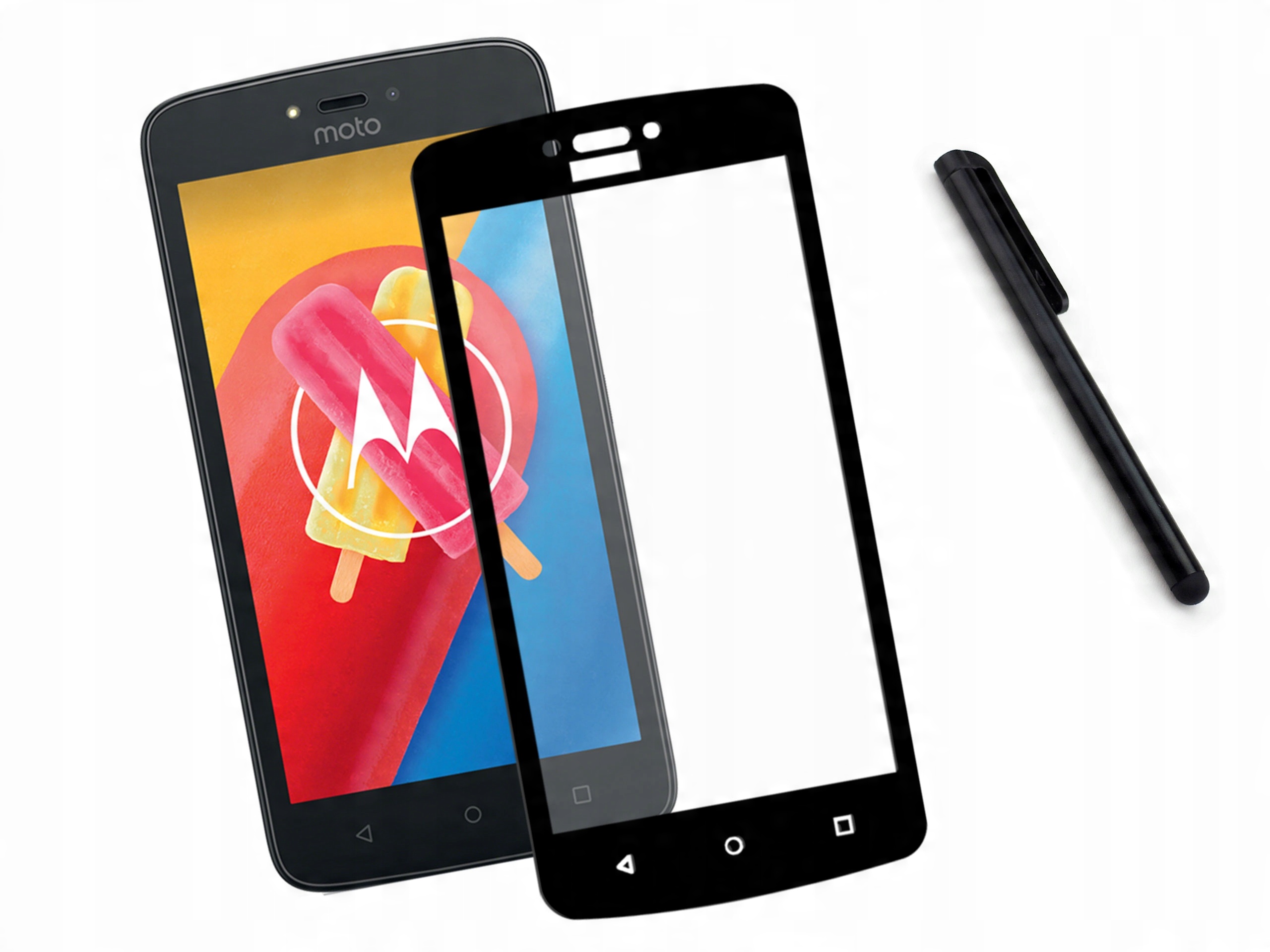 

Szkło hartowane 3D 9H Motorola Moto C Czarne