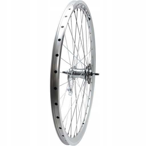 Kolo 26 zadní torpedo kuželové stříbrné náboje Velo Favorit