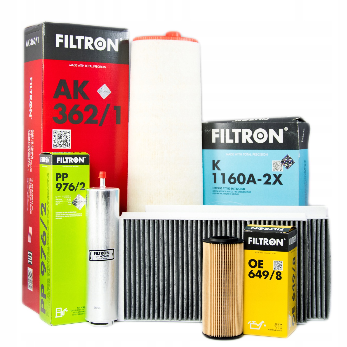 

Filtron Zestaw Filtrów do Bmw 5 E60/E61 525d 530d