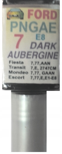 Ford Dark Aubergine Lakier Samochodowy Zaprawka Do Rys 10 ML Arasystem