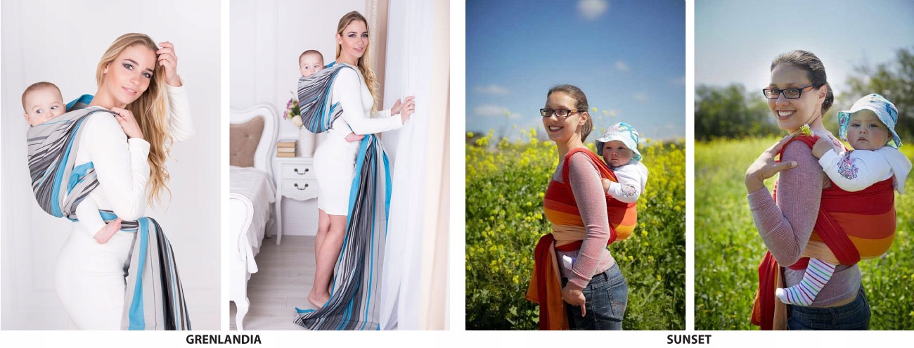 NATIBABY CHUSTY - CHUSTA S, PROMOCJA! Kolor wielokolorowy