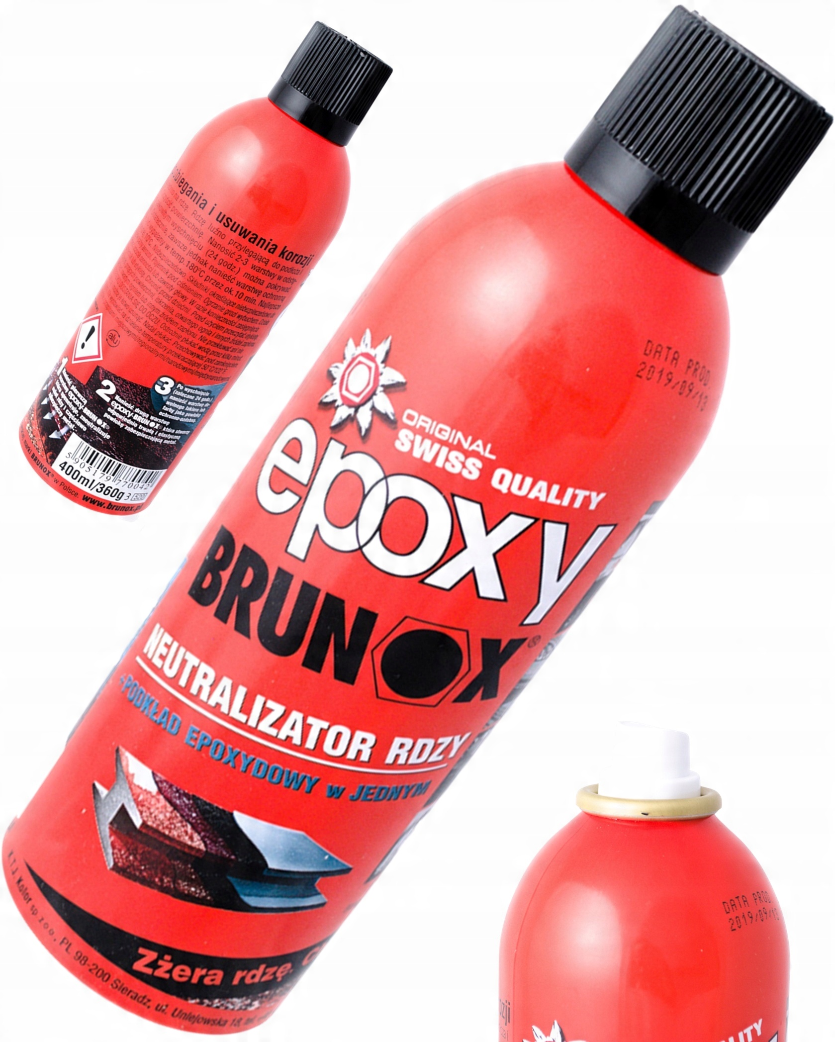 

Brunox Epoxy Środek Na Rdzę I Podkład 400 ml Spray