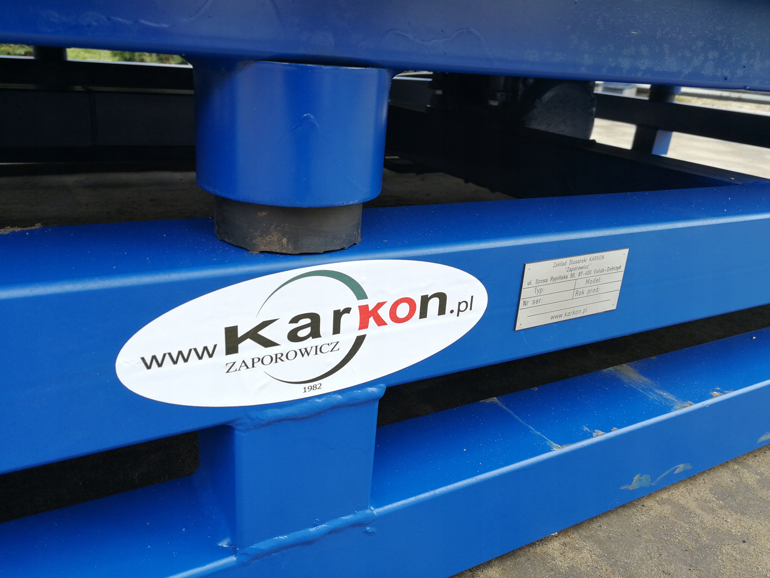 Zestaw do produkcji płyt drogowych 150x300 podkład Marka inna