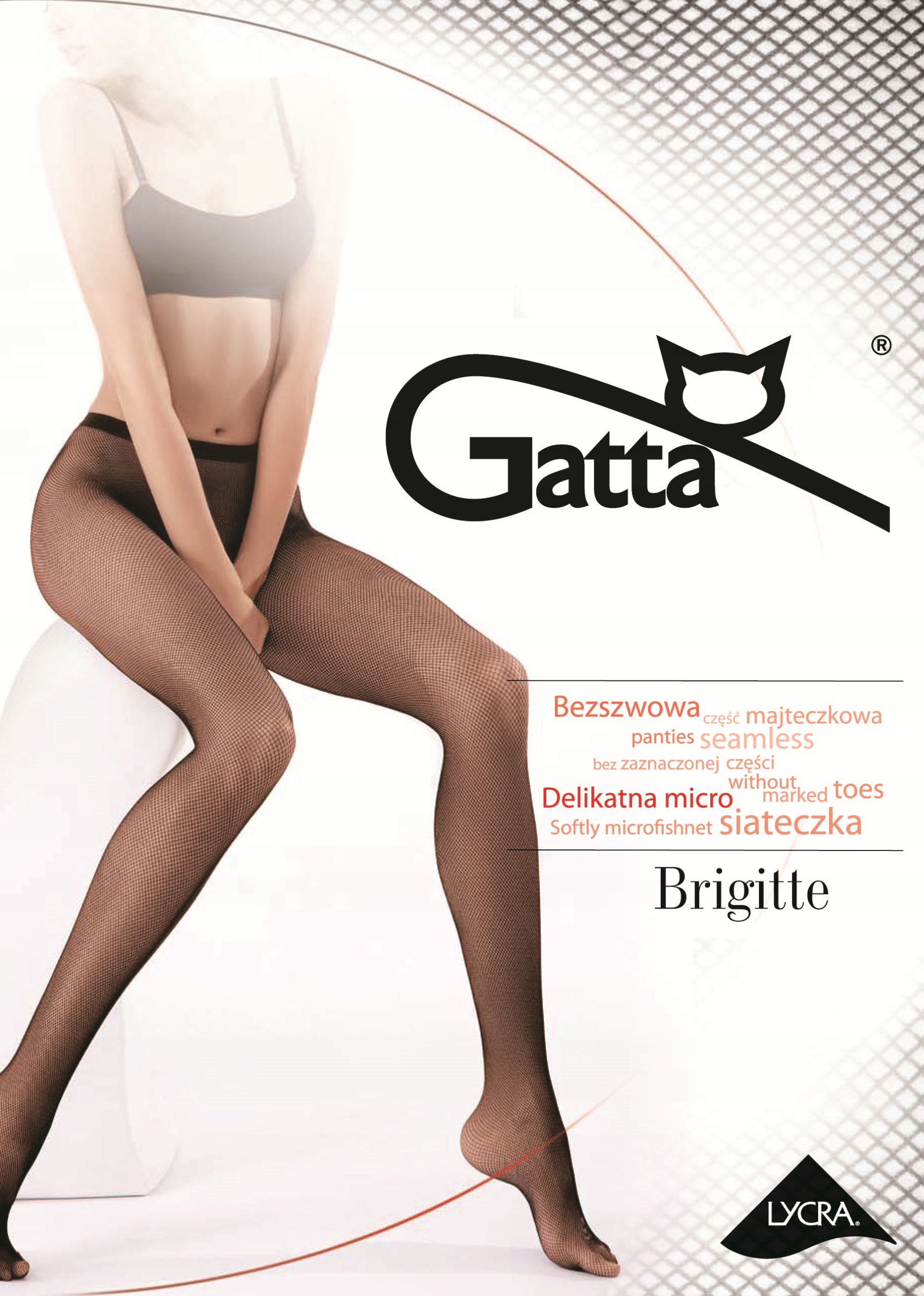 

Rajstopy Gatta Brigitte 06 3/4 Kabaretki Czarne