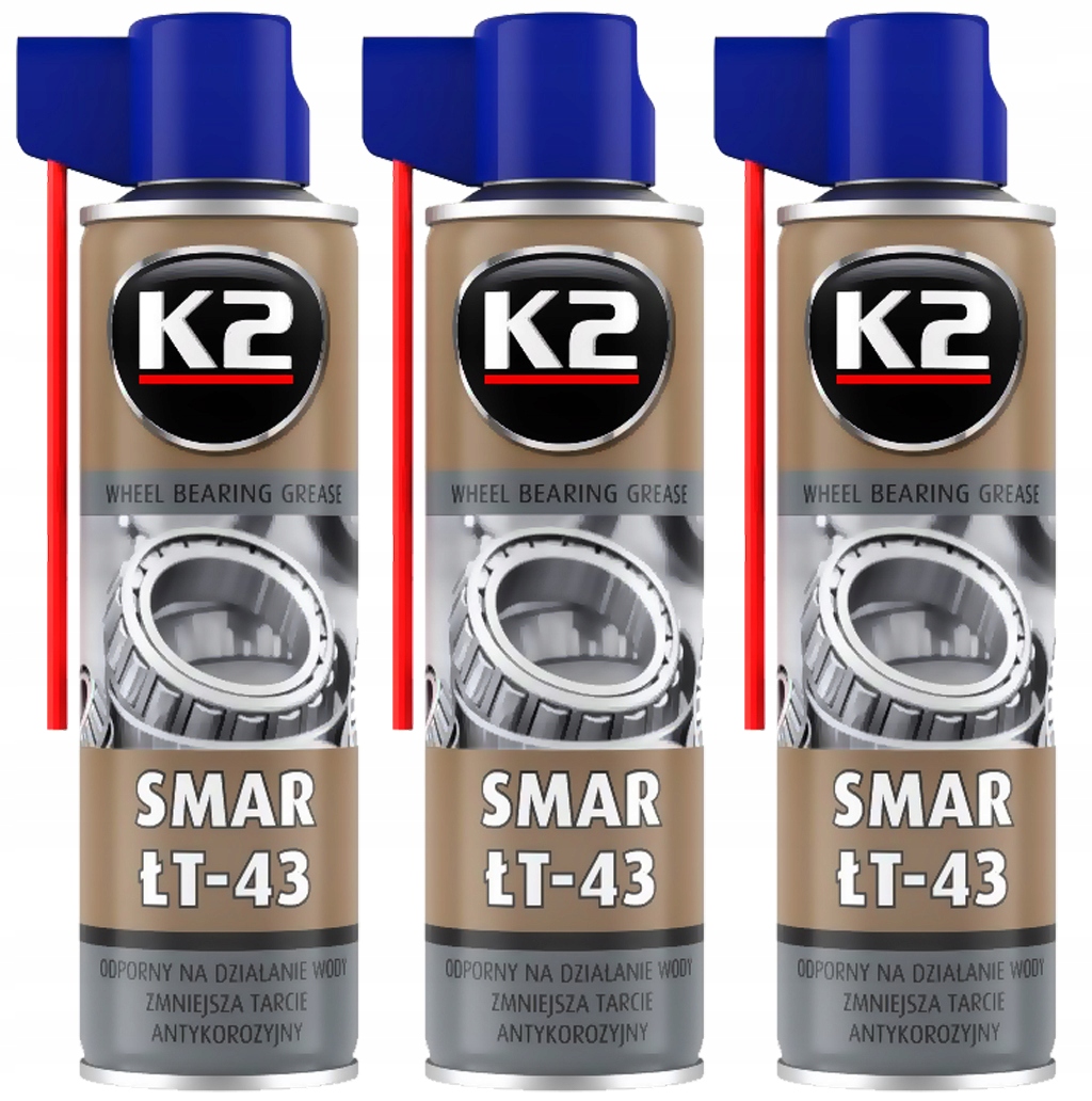 

Smar K2 ŁT-43 Do Łożysk Tocznych Ślizgowych 0,4Lx3