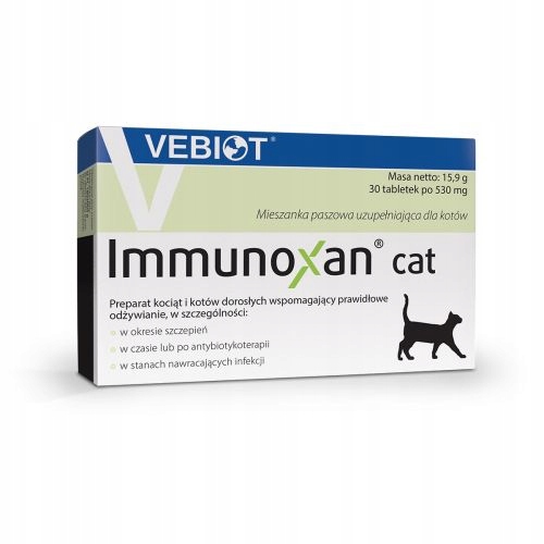 Vebiot Immunoxan mačka 30 tabliet