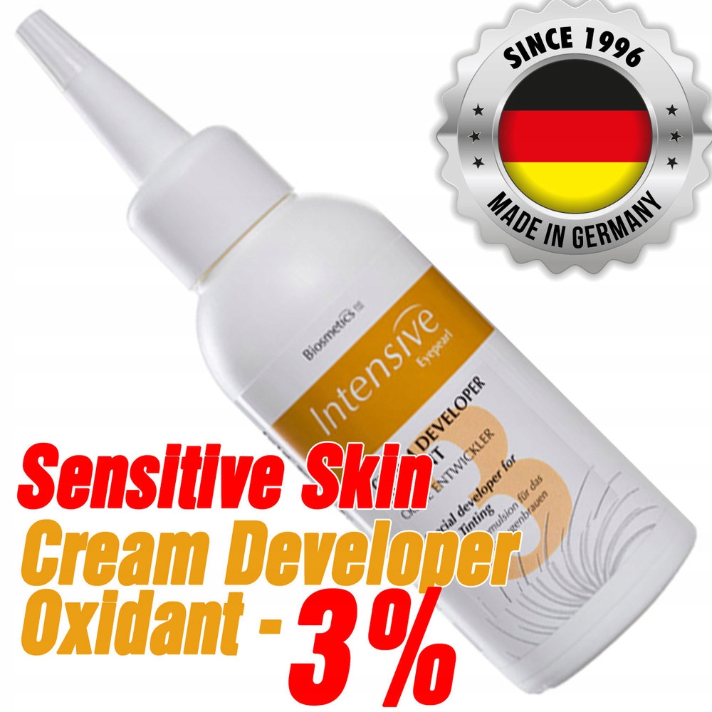 INTENSIVE HENNA DO BRWI I RZĘS 20ml - KRUCZOCZARNY Produkt wodoodporny nie