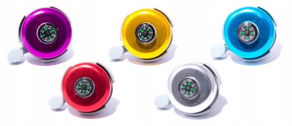 

Dzwonek Rowerowy Metalowy Na Rower+kompas