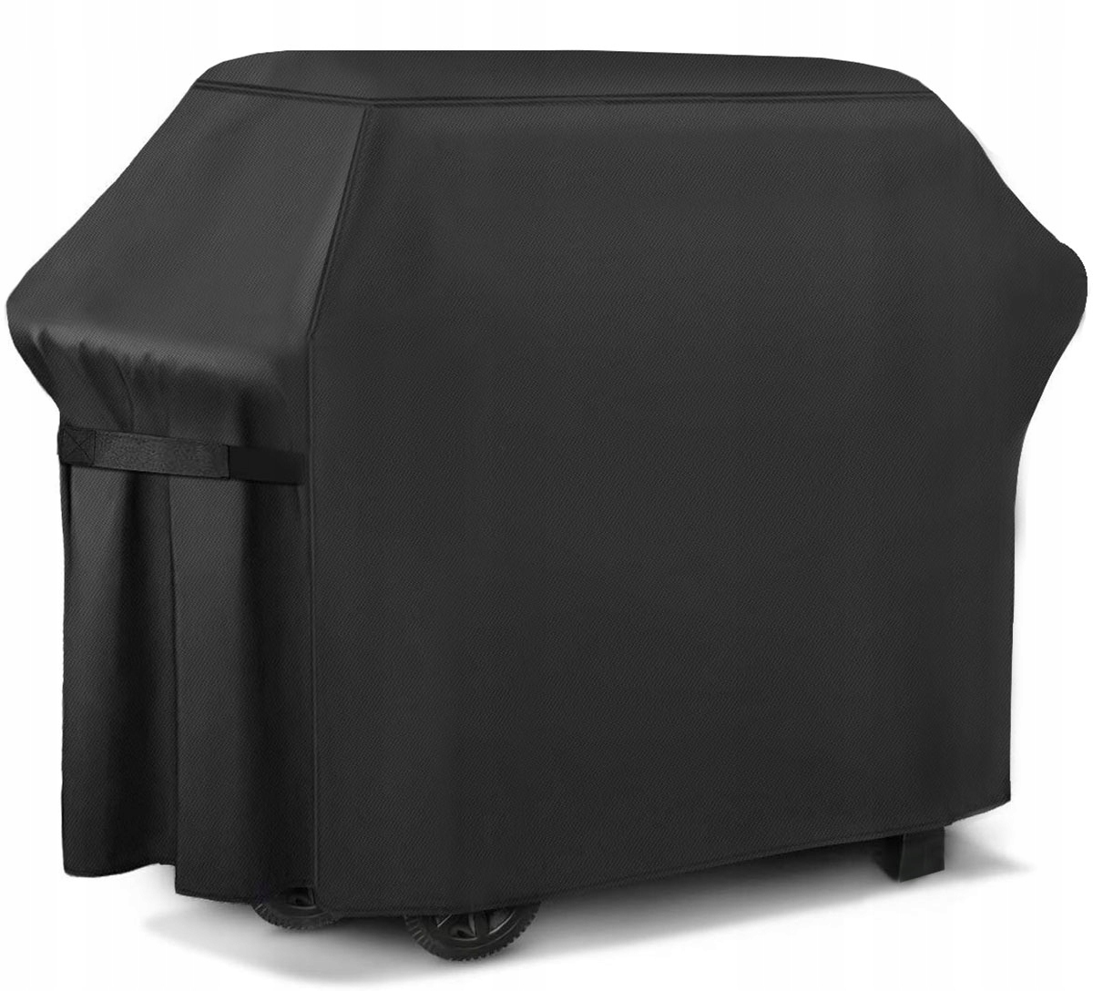 Velký obal Kryt na gril Silný odolný gril Černý 165x118x60 cm