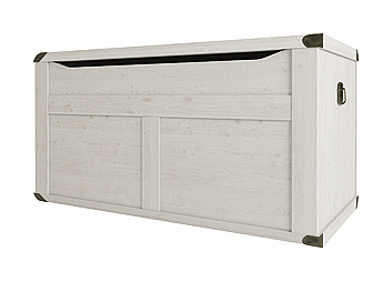 Kufer skrzynia biała MAGELLAN Mebelbos