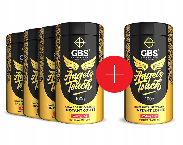 Káva Gbs Angel's Touch Rozpustná 5PAK Příchutě