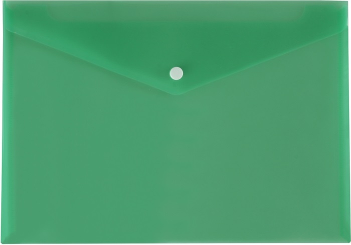 

Teczka kopertowa A4 Biurfol zatrzask zielona