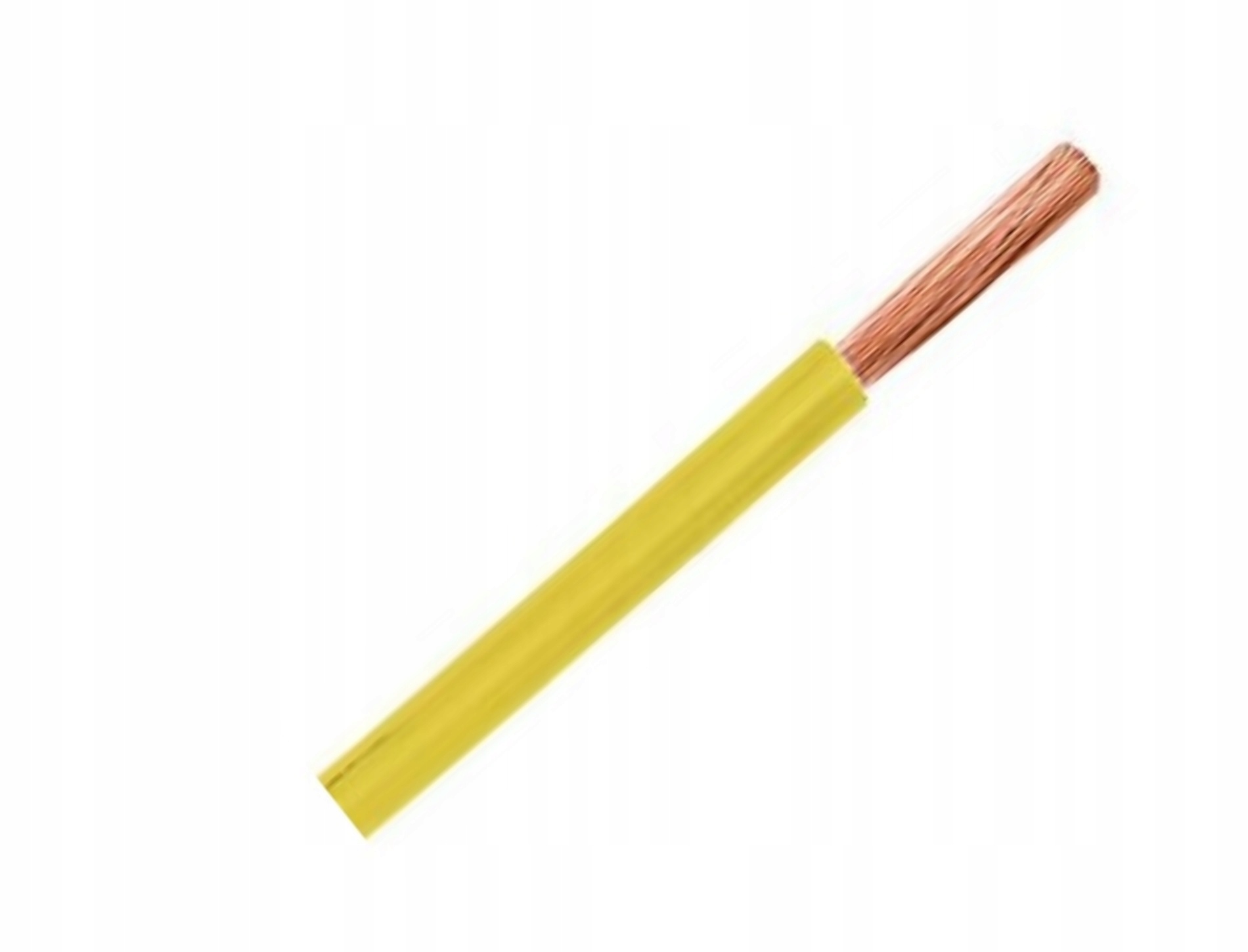 

Kabel przewód linka Lgy H07V-K 2,5 żółty na metry