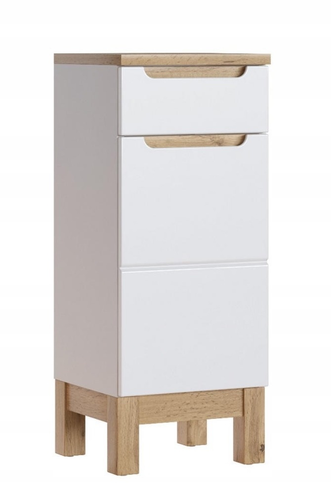 ZESTAW MEBLI ŁAZIENKOWYCH BALI 80 CM BIAŁY Liczba elementów w zestawie 6