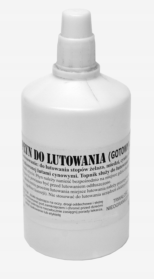 

Topnik kwas płyn do lutowania miękkiego poj. 100ml