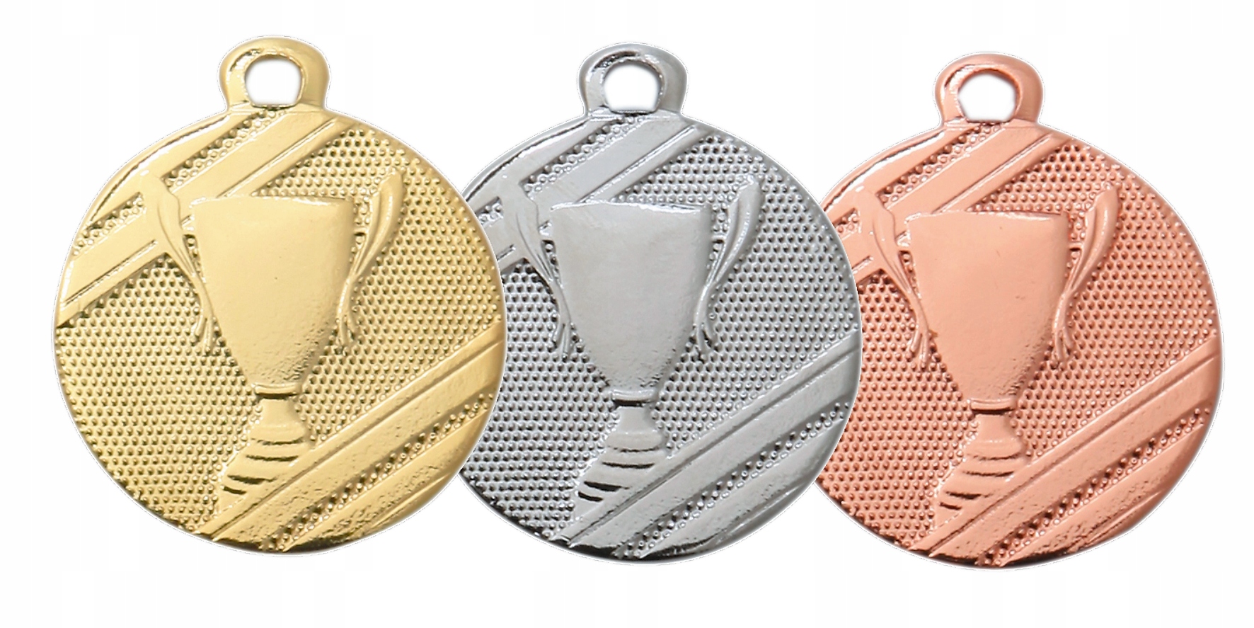 

Medal Puchar Trofea Sportowe D106 komplet Z/s/b