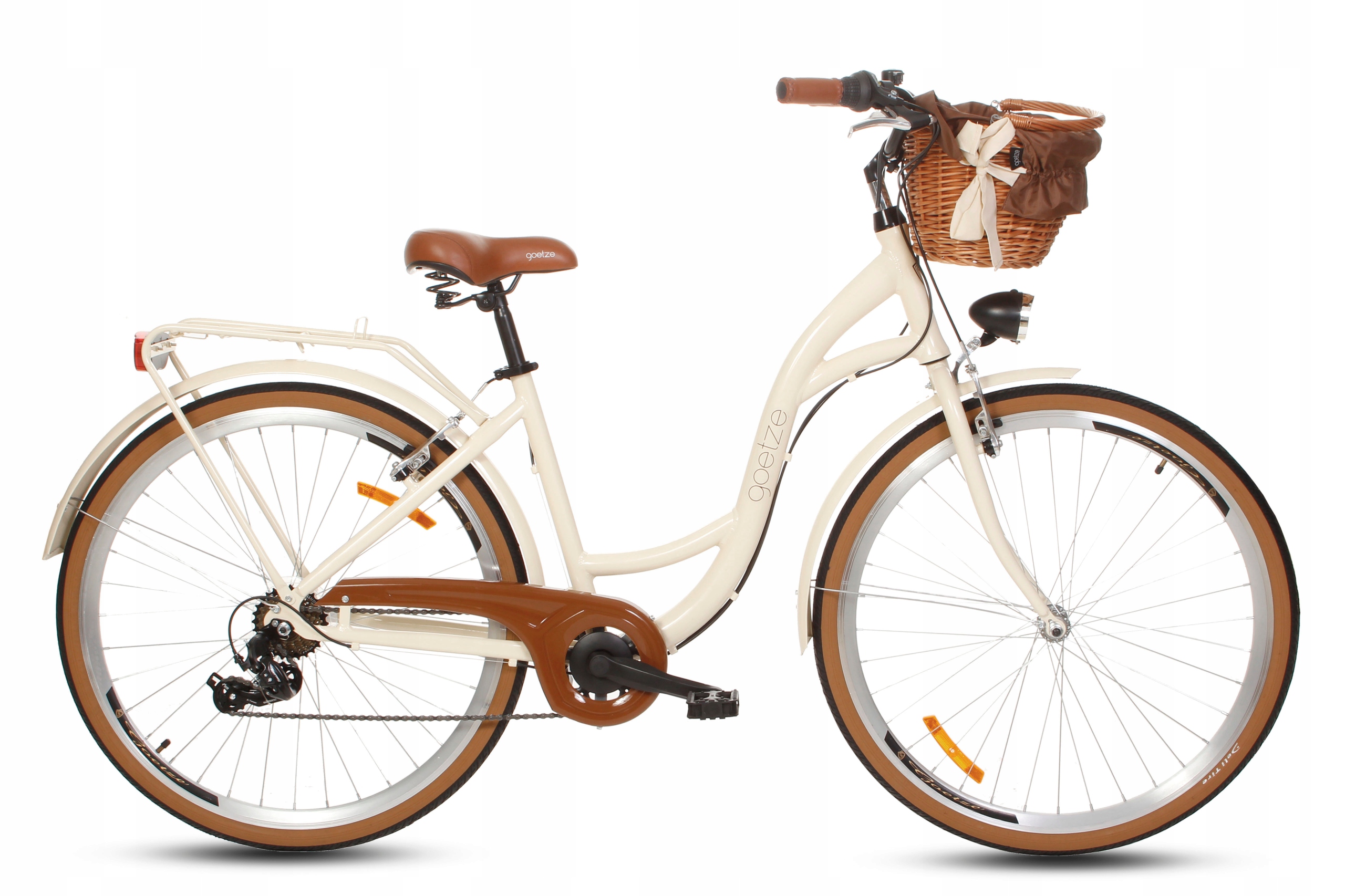 Damski rower miejski 28 ALU lekki SHIMANO 7 kosz 8257731574 Allegro.pl