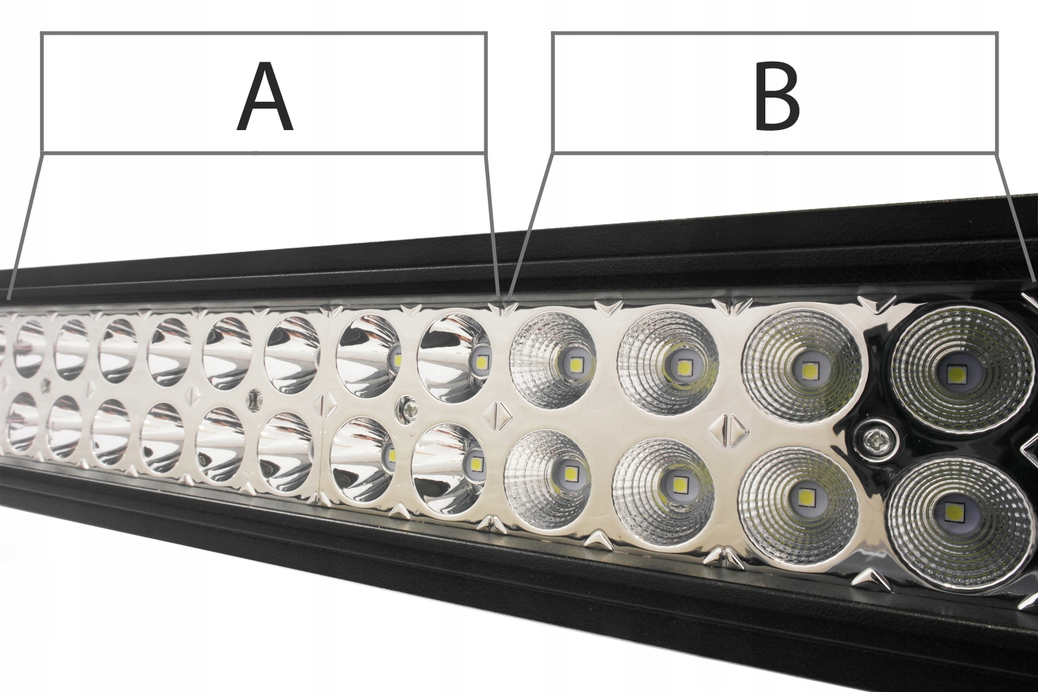 PANEL LED LAMPA ROBOCZA HALOGEN 180W 13875LM COMBO Power 180 W