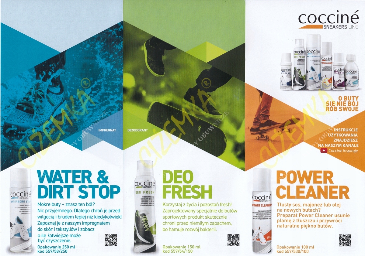 2x COCCINE SNEAKERS DEZODORANT odświeżacz NANO 150 Nazwa COCCINE SNEAKERS NANO DEO SILVER