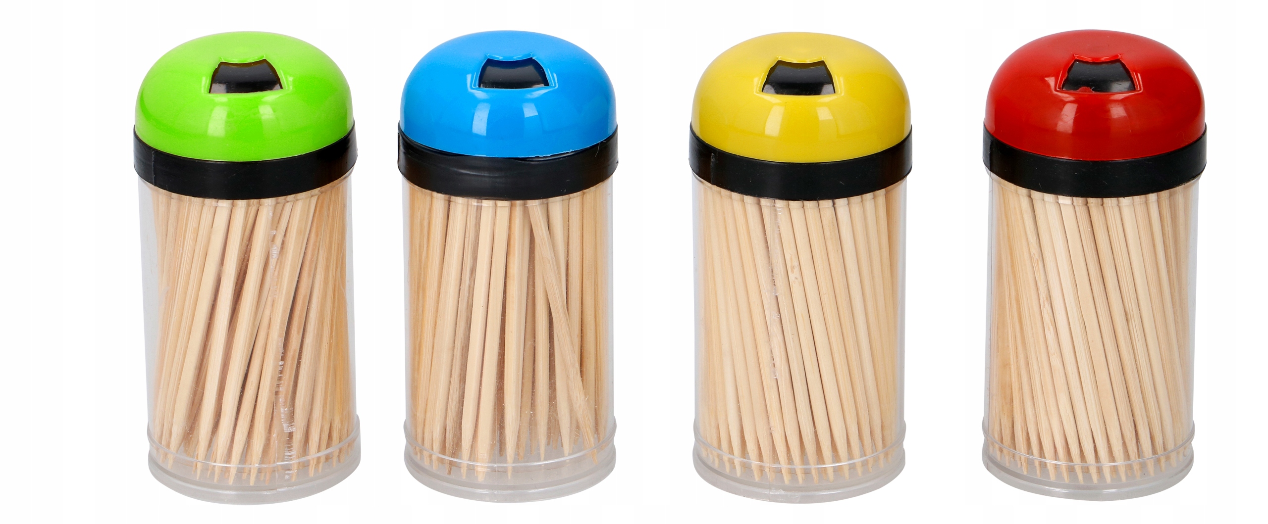 

Wykałaczki koktajlowe 4x 150 sztuk, 6,5cm, Bambus