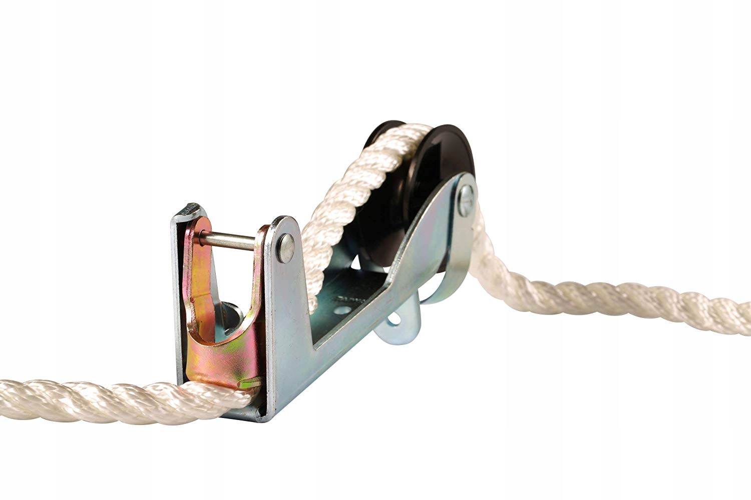 PROWADNICA ROLKA KOTWICY LINY KOTWICZNEJ z BLOKADĄ DO ŁODZI WĘDKARSKIEJ Model Z blokadą liny