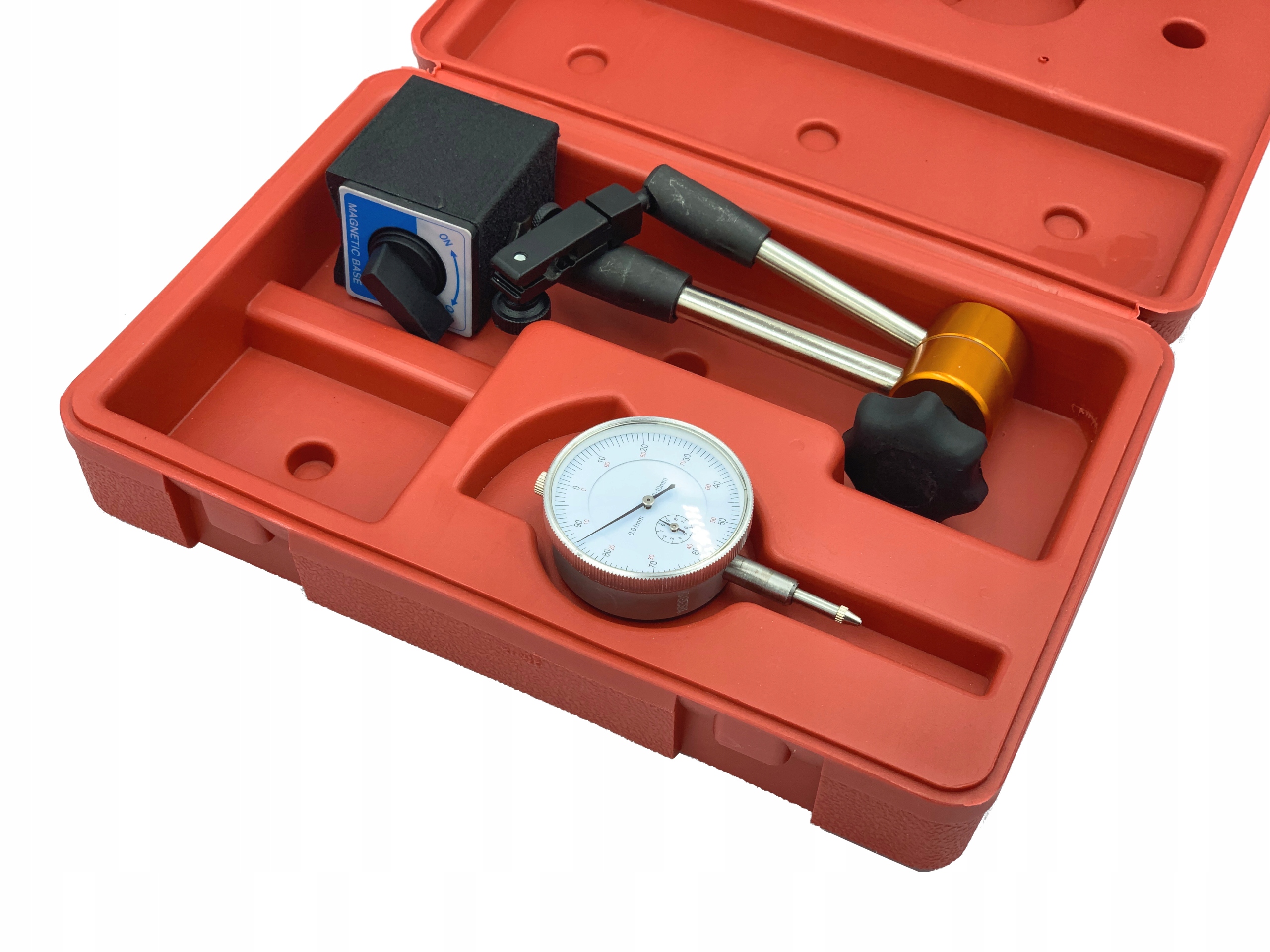 CZUJNIK ZEGAROWY STATYW MAGNETYCZNY AUTO WALIZKA Producent code 01044