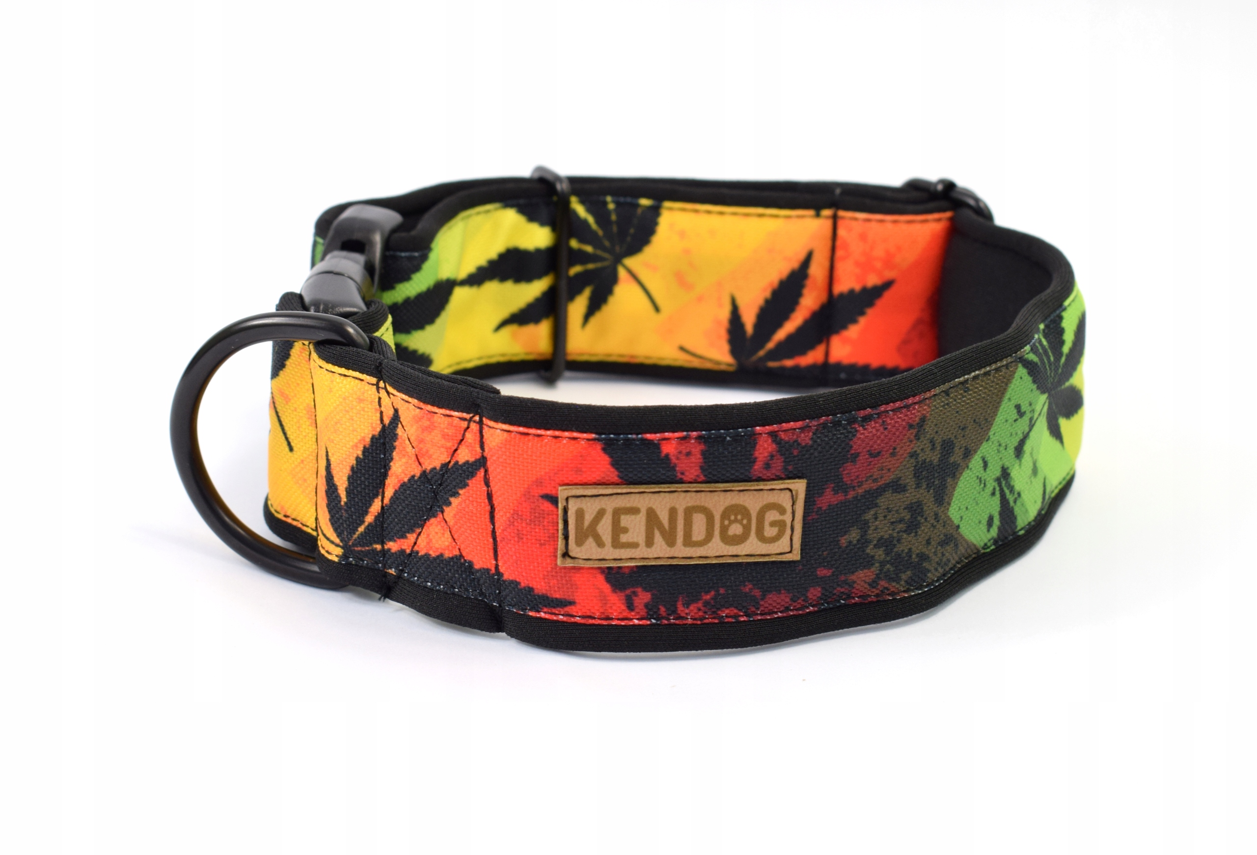 

Obroża handmade Reggae - brudoodporna ! Mocna !