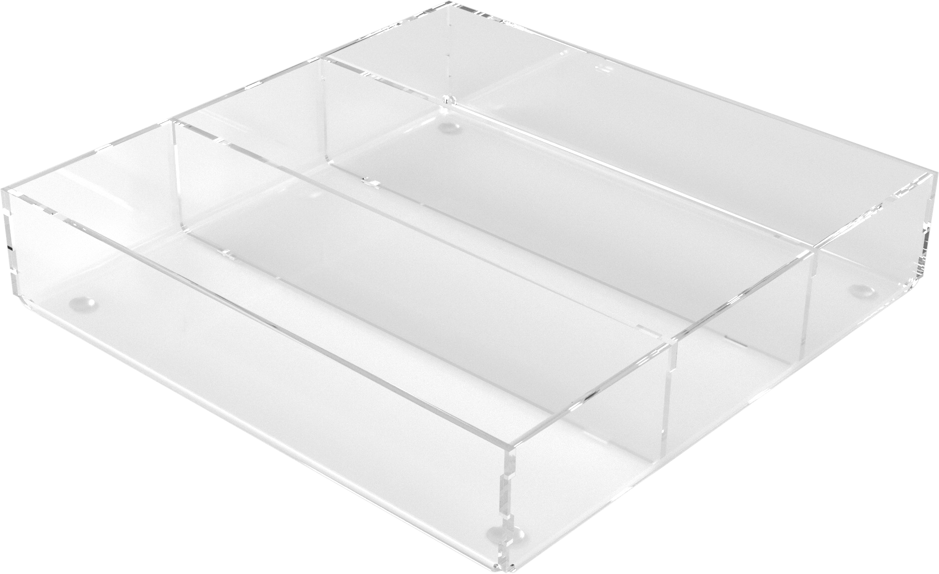 Organizer Pojemnik Pudełko do szuflad PLEXI PLEKSI