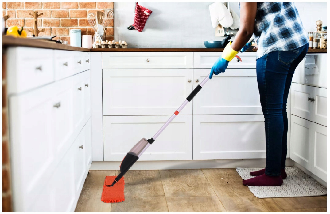 MOP ZE SPRYSKIWACZEM DWUSTRONNY 2x MIKROFIBRA Marka Lund