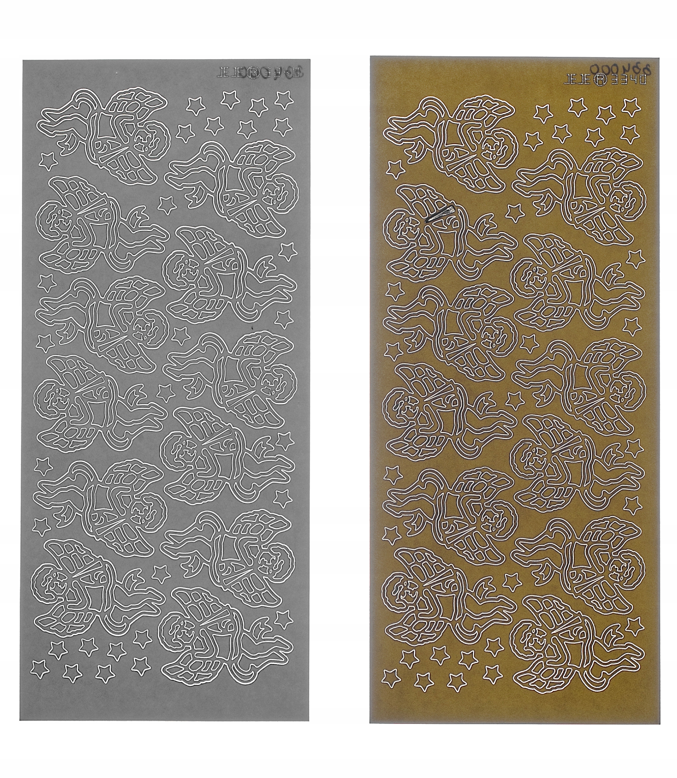 STICKERSY NAKLEJKI BOŻE NARODZENIE nr JO-167 Wykończenie papieru nie dotyczy