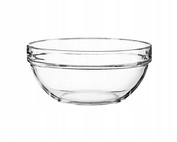 11124 SALATERKA SZKLANA MISECZKA MISKA 20CM CHEF'S
