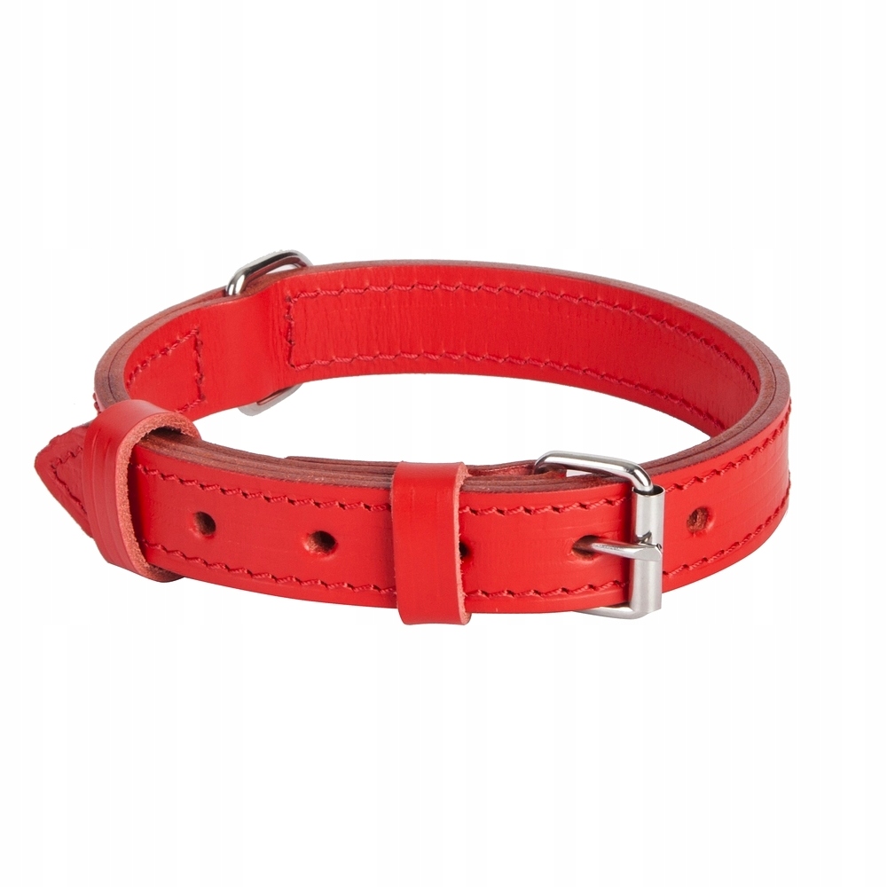 

Dingo Obroża Z Podwójnej Skóry 2,5 X 60CM Czerwona